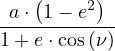 1a+⋅(e1⋅-co es2()ν)